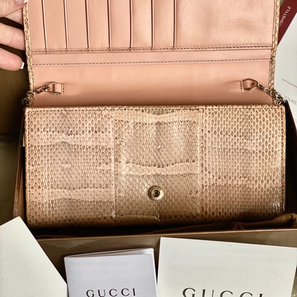 Rare Gucci Python Snakeskin WOC 💕 - Picture 2 of 8